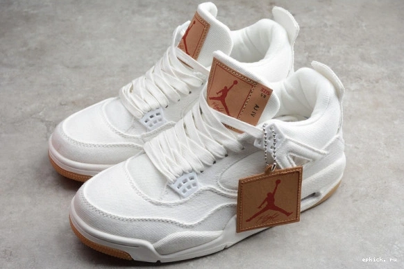 Rep EP Retro Air (Levi's Tag) 4 Jordan AO2571 100 White Levi's 100 AO2571 0112